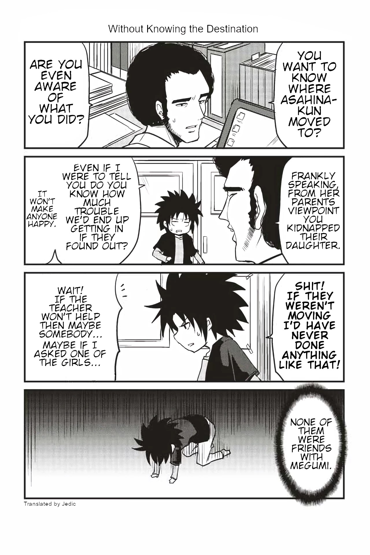 Veteran Shougakusei Takashi Chapter 268 page 1 - Chapter 268: Without Knowing the Destination