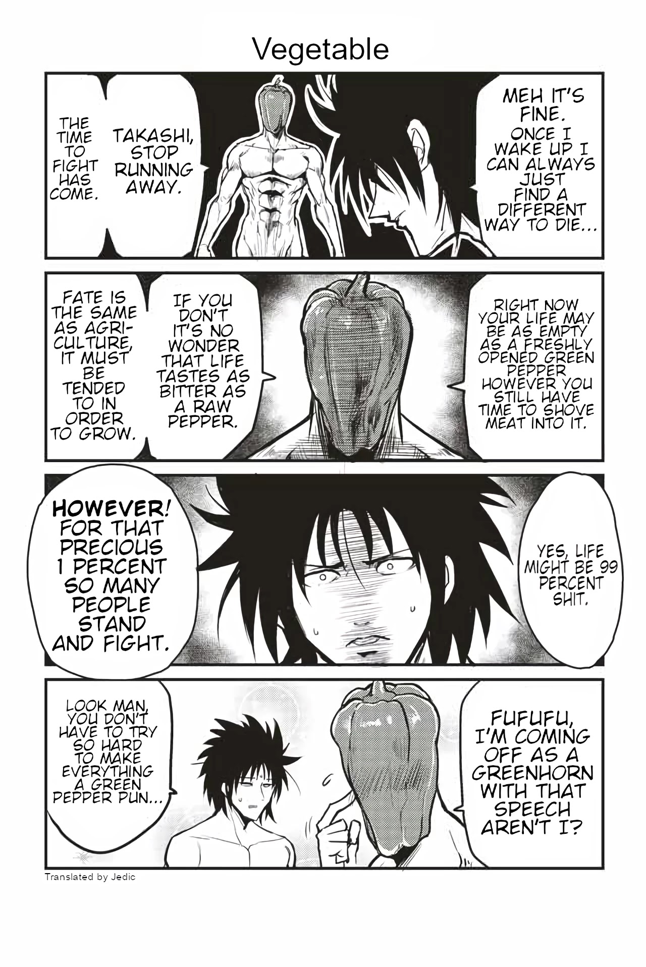 Veteran Shougakusei Takashi Chapter 273 page 1 - Chapter 273: Vegetable
