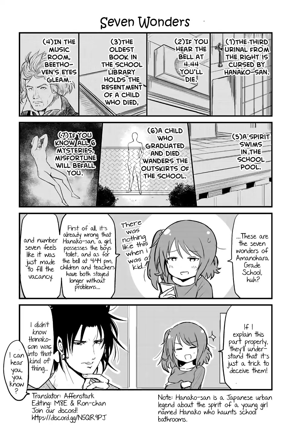 Veteran Shougakusei Takashi Chapter 61 page 1 - Chapter 61: Seven Wonders