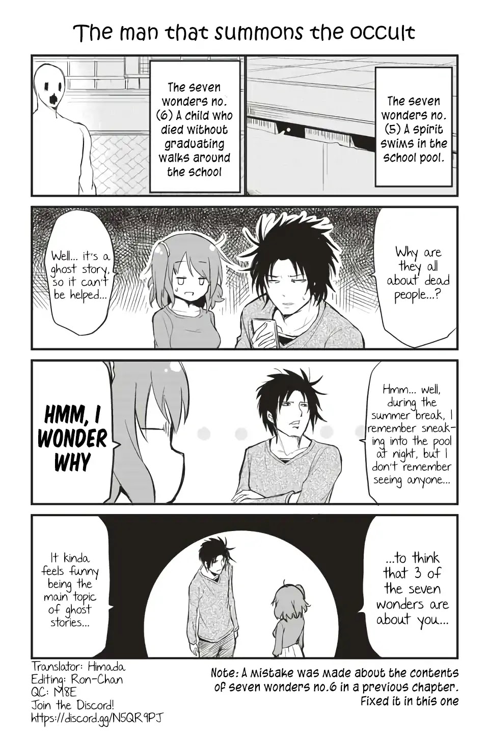 Veteran Shougakusei Takashi Chapter 64 page 1 - Chapter 64: The man that summons the occult