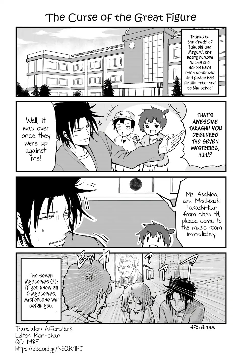 Veteran Shougakusei Takashi Chapter 65 page 1 - Chapter 65: The Curse of the Great Figure