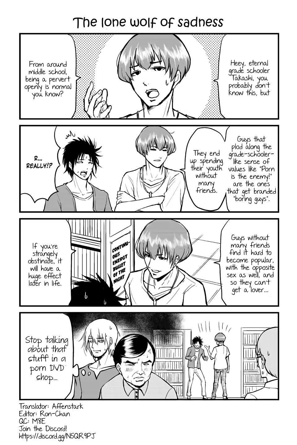 Veteran Shougakusei Takashi Chapter 69 page 1 - Chapter 69: The Lone Wolf of Sadness