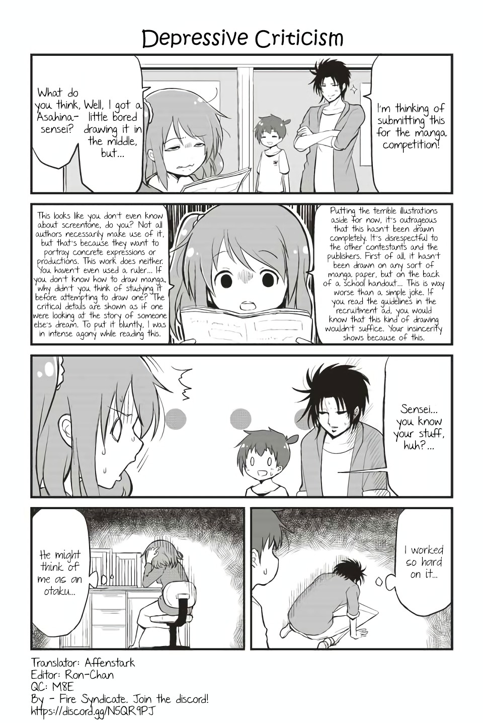 Veteran Shougakusei Takashi Chapter 80 page 1 - Chapter 80: Depressive Criticism