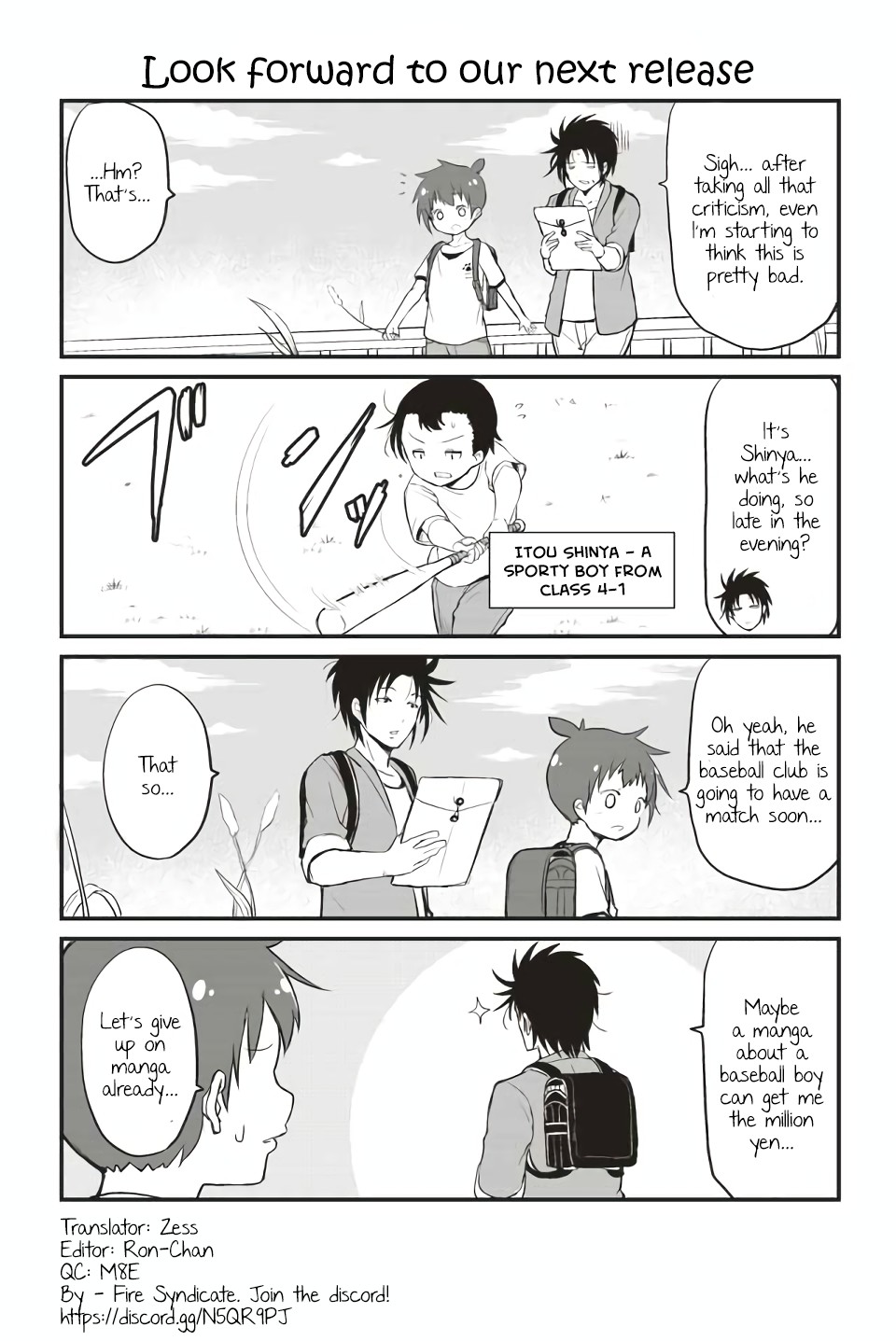 Veteran Shougakusei Takashi Chapter 81 page 1 - Chapter 81: Look Forward To Our Next Release