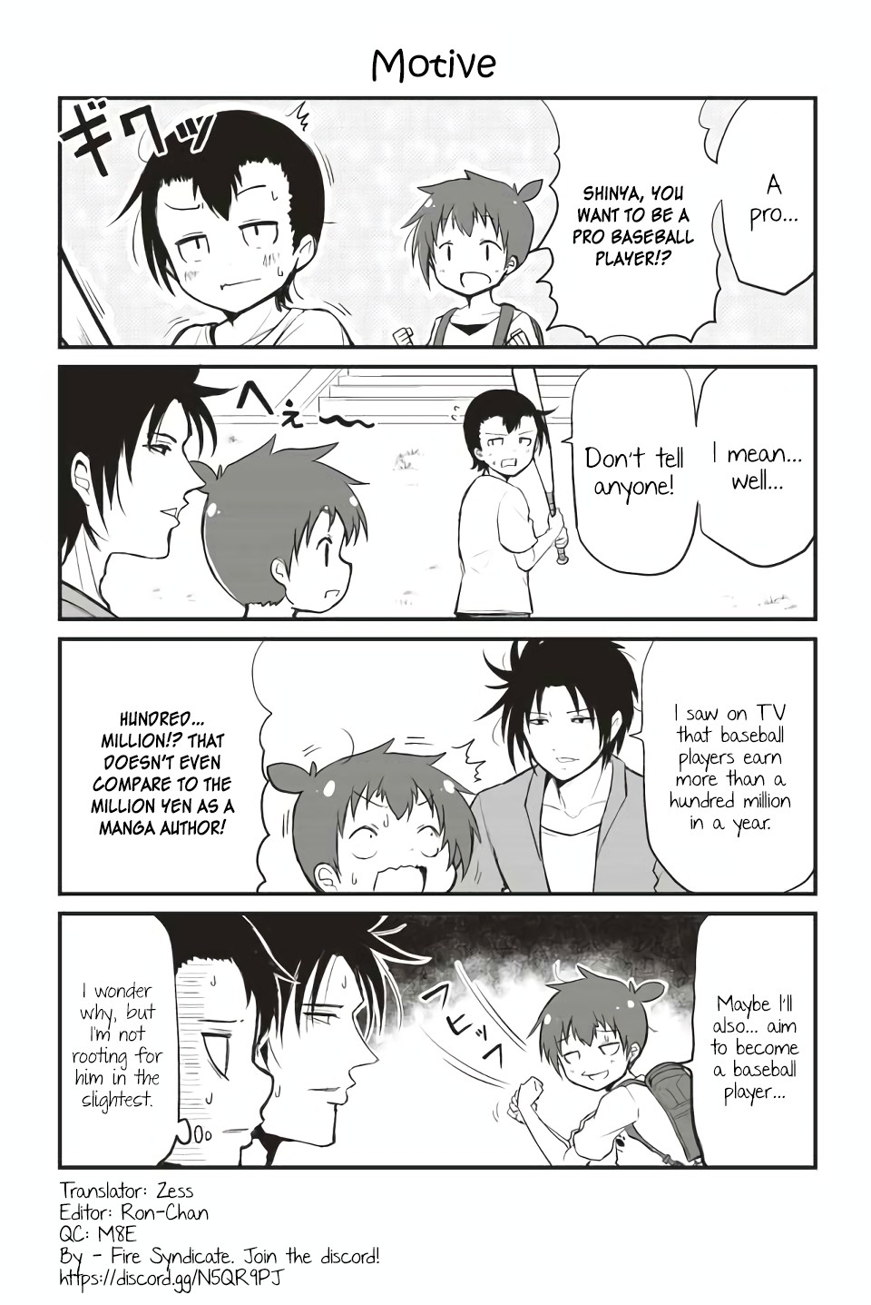 Veteran Shougakusei Takashi Chapter 83 page 1 - Chapter 83: Motive