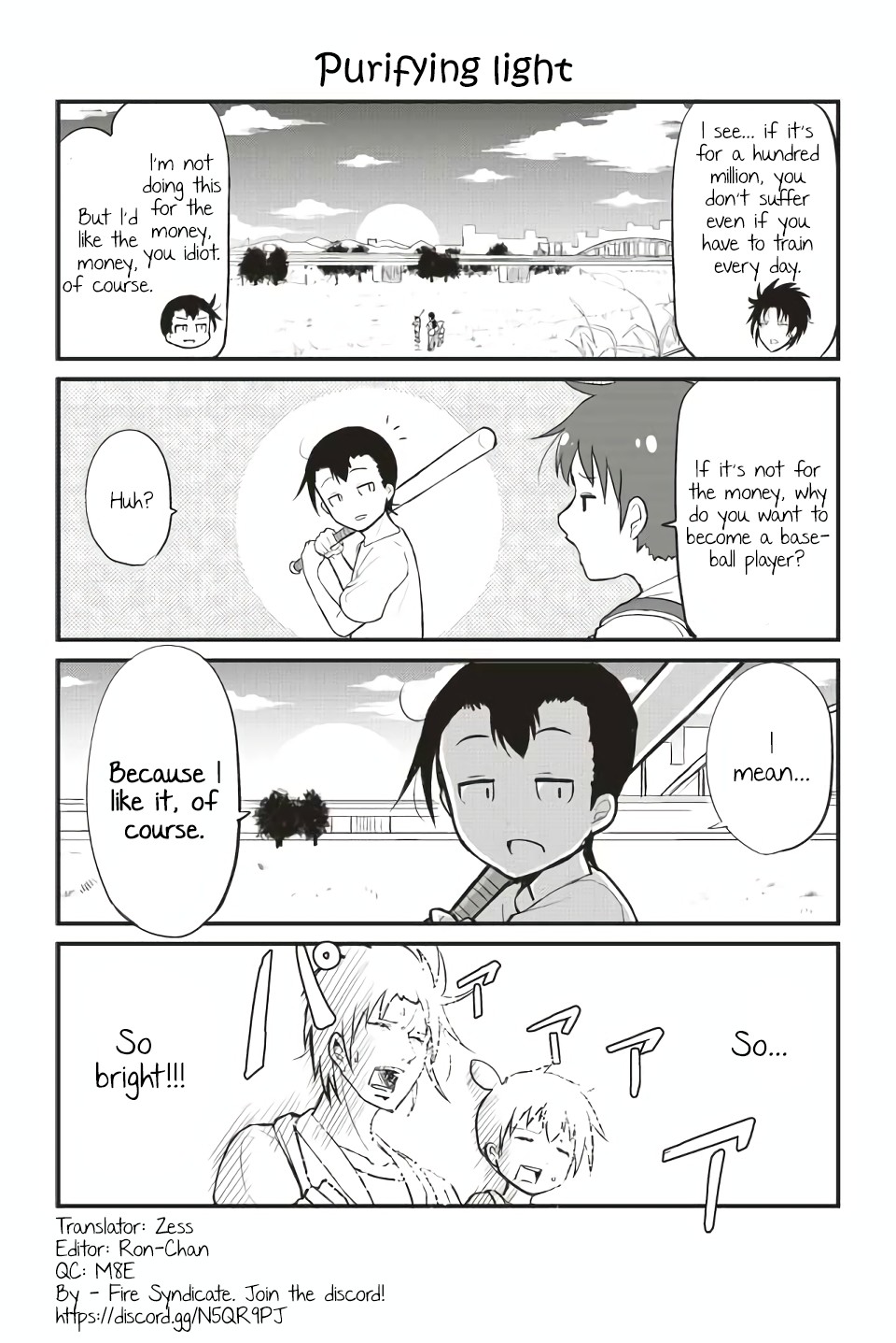 Veteran Shougakusei Takashi Chapter 84 page 1 - Chapter 84: Purifying light