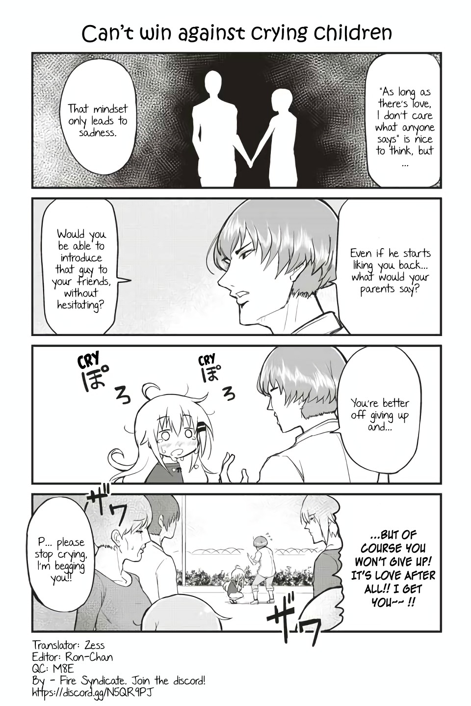 Veteran Shougakusei Takashi Chapter 89 page 1 - Chapter 89: Can't win against crying children