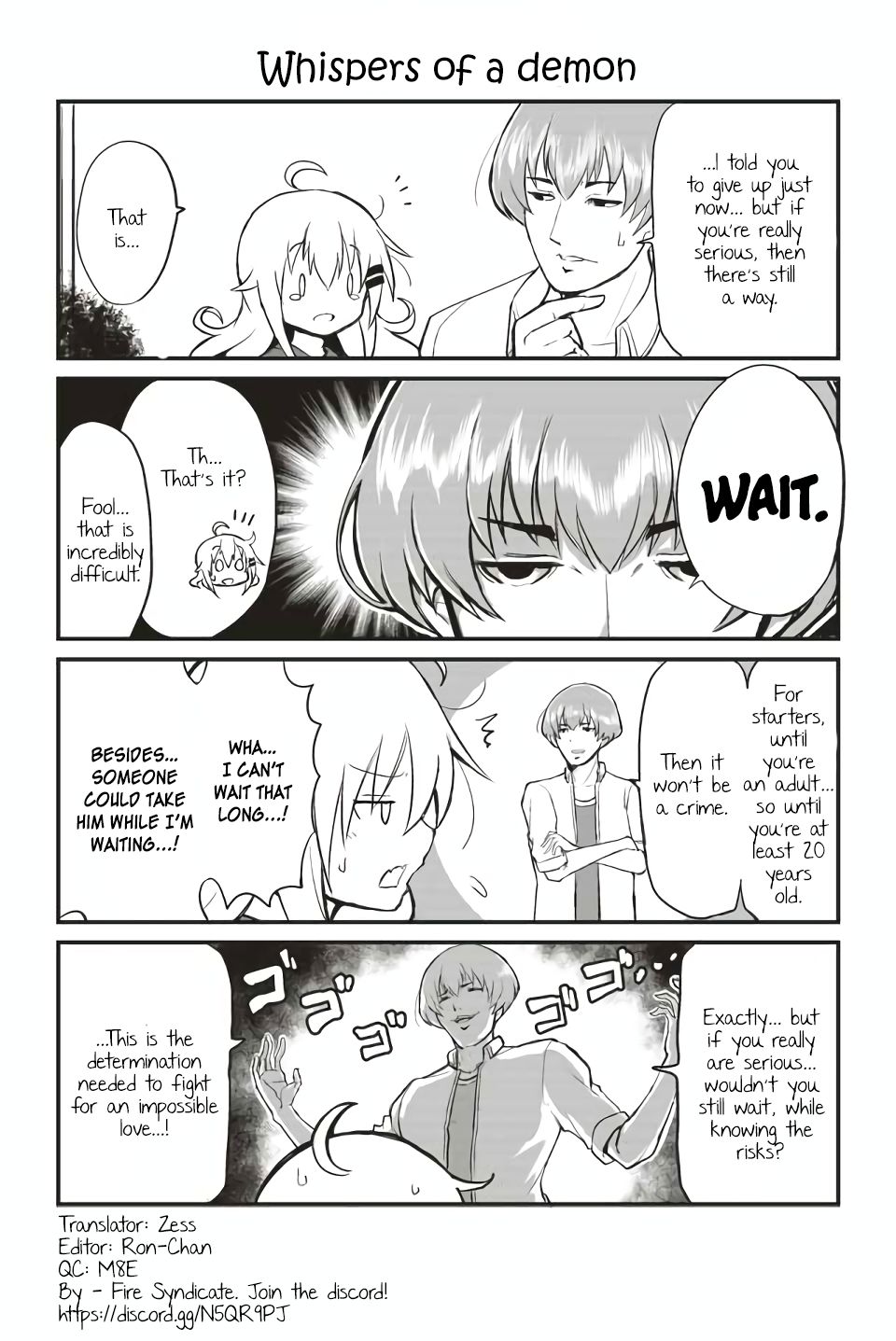 Veteran Shougakusei Takashi Chapter 90 page 1 - Chapter 90: Whispers of a demon