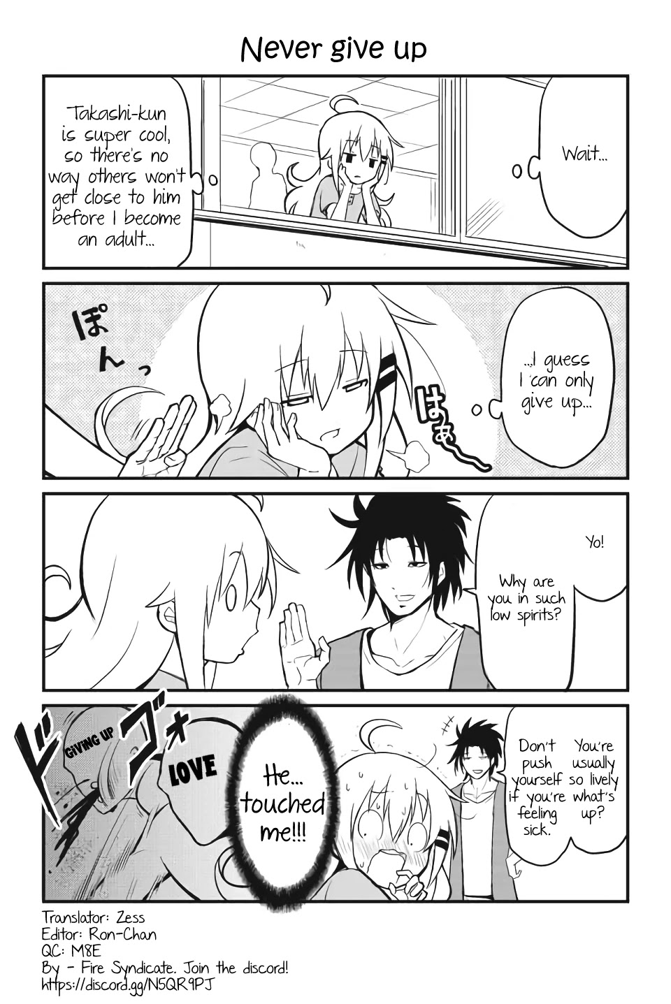 Veteran Shougakusei Takashi Chapter 92 page 1 - Chapter 92: Never Give Up