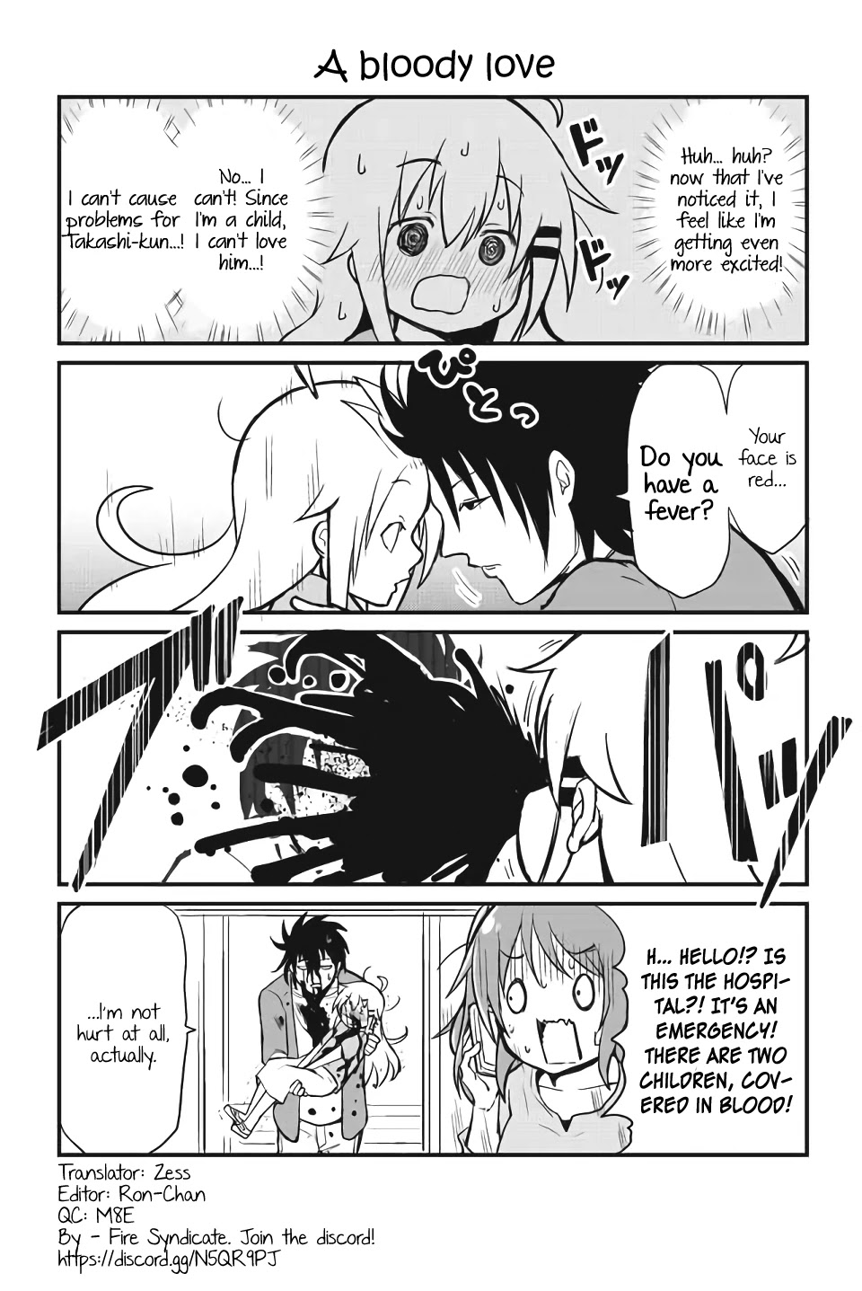 Veteran Shougakusei Takashi Chapter 93 page 1 - Chapter 93: A Bloody Love