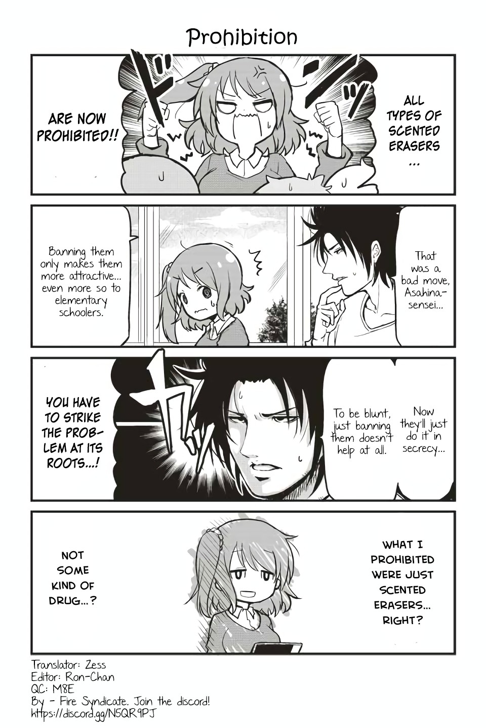 Veteran Shougakusei Takashi Chapter 96 page 1 - Chapter 96: Prohibition