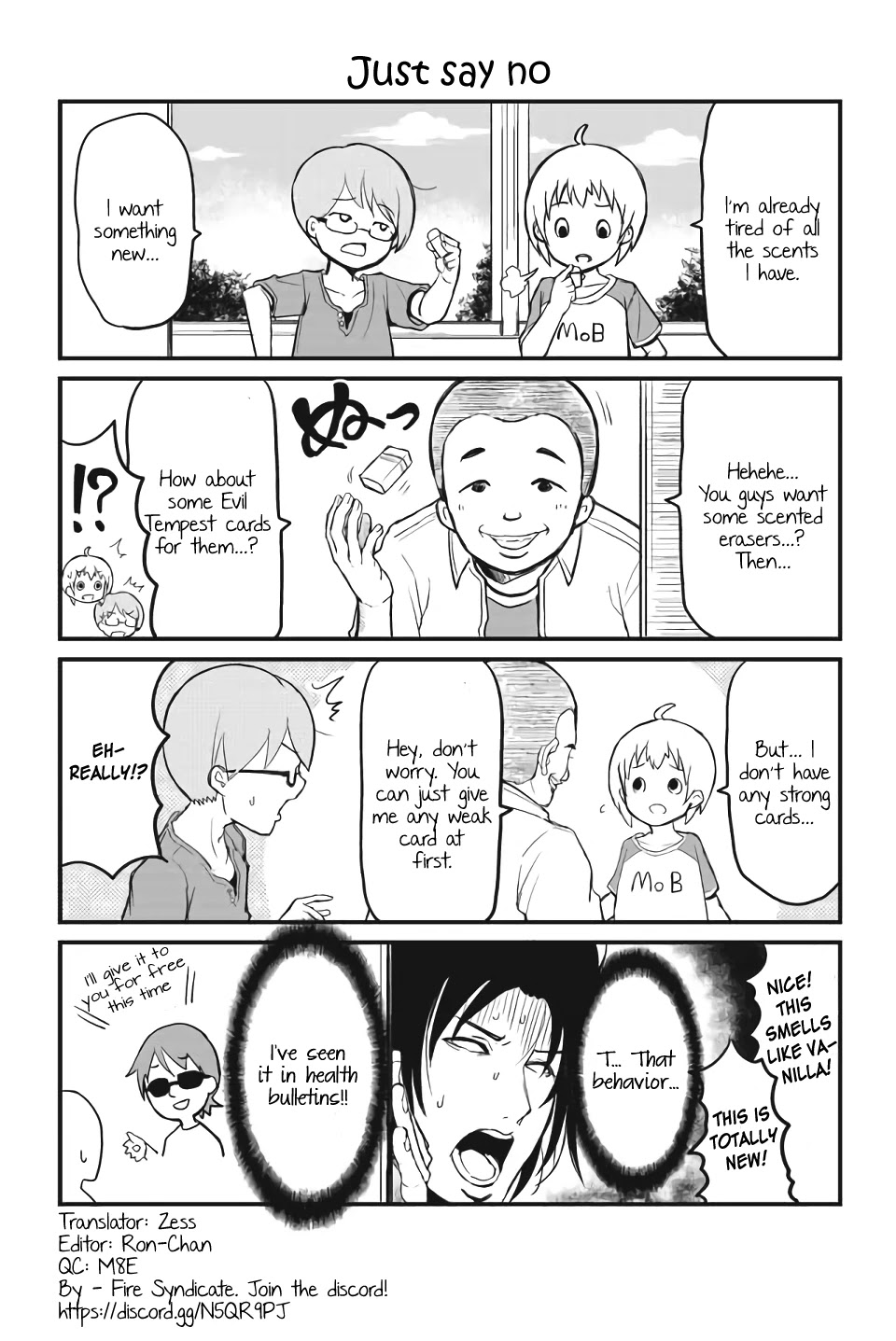 Veteran Shougakusei Takashi Chapter 97 page 1 - Chapter 97: Just Say No