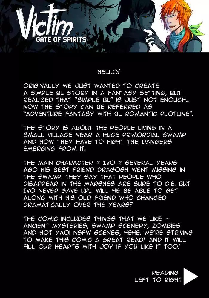 Victim. Gate of Spirits Chapter 1 page 2 - Chapter 1