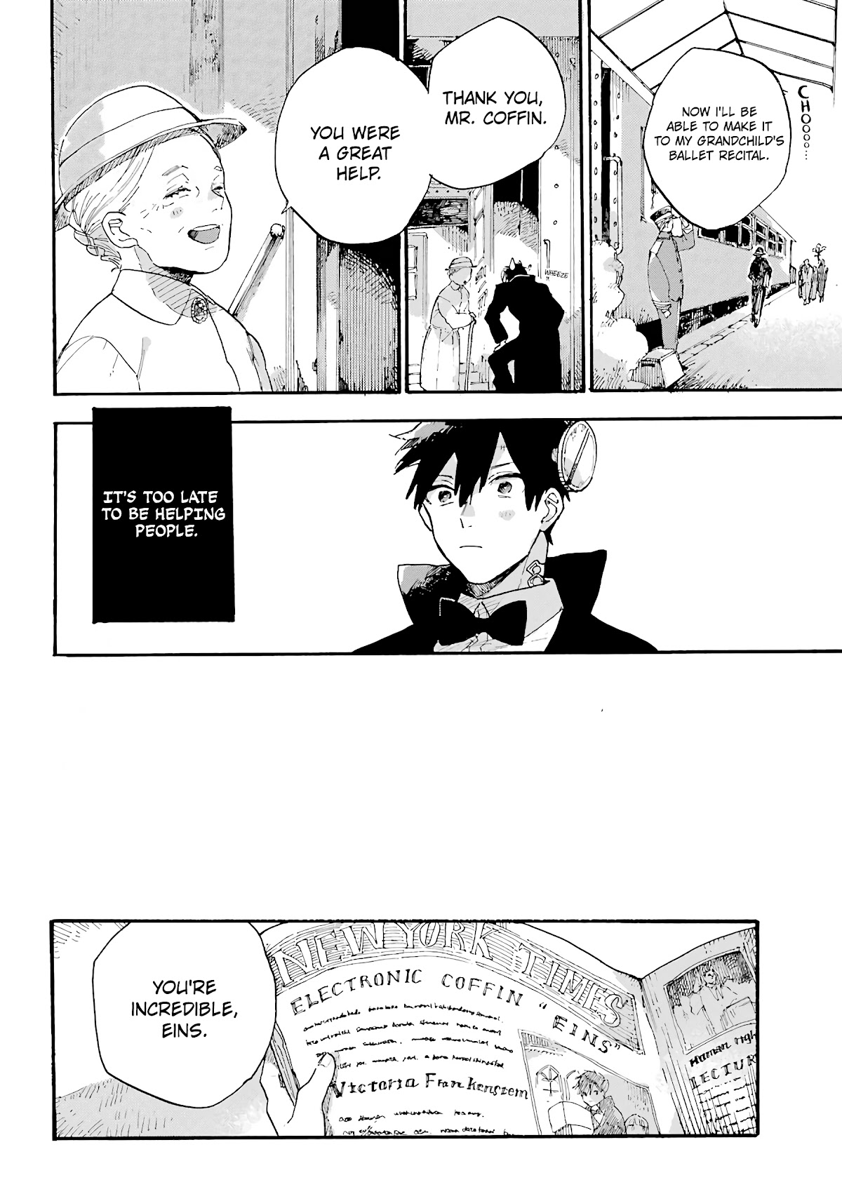Victoria’s Electric Coffin Chapter 1 page 25 - Chapter 1: Corpse meets girl