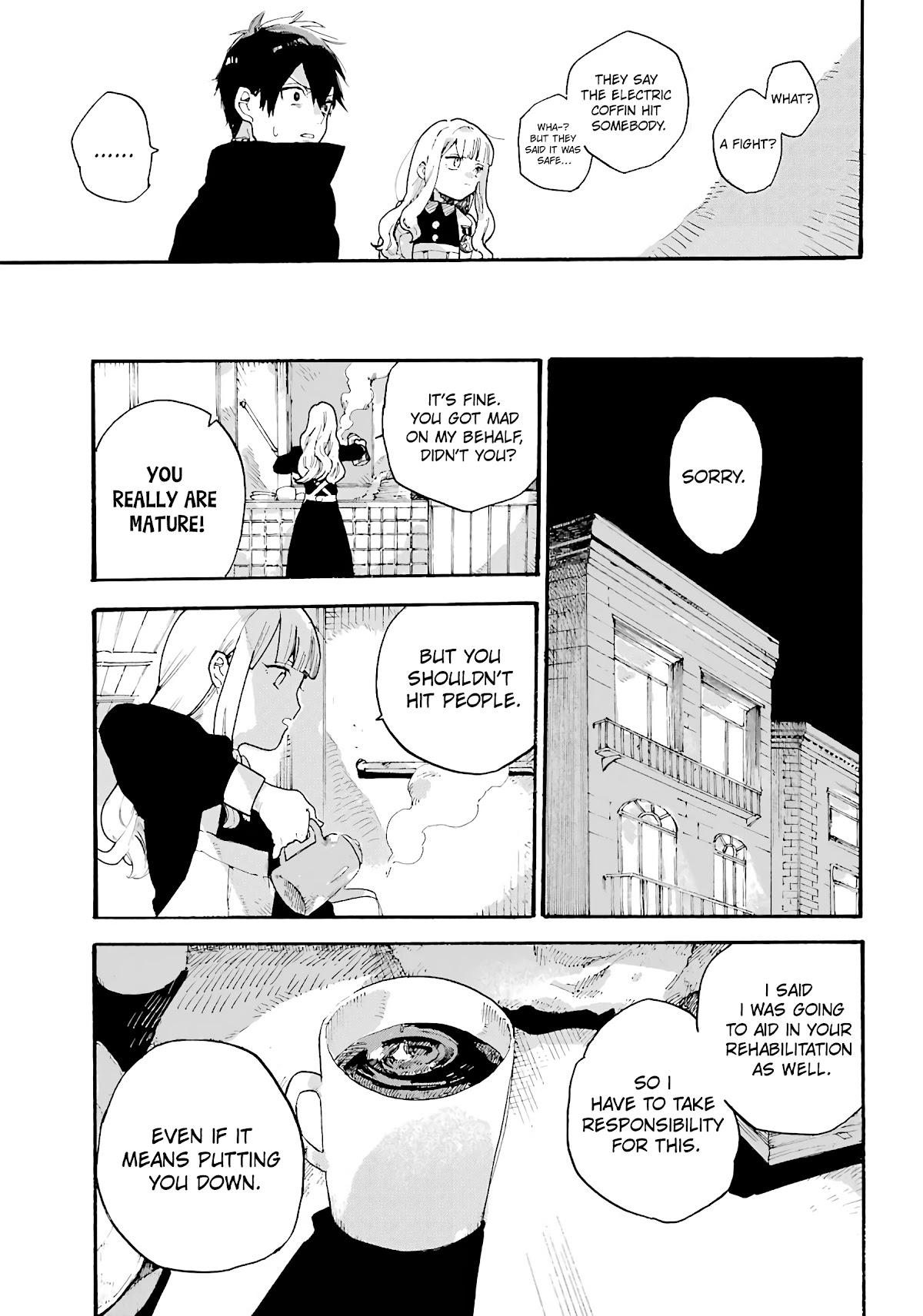 Victoria’s Electric Coffin Chapter 1 page 36 - Chapter 1: Corpse meets girl