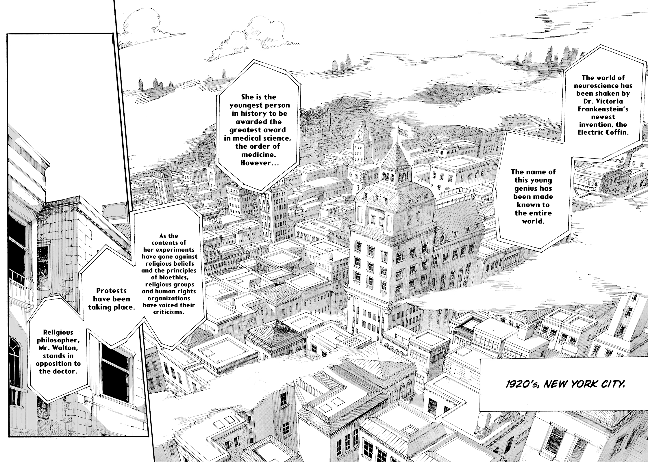 Victoria’s Electric Coffin Chapter 1 page 8 - Chapter 1: Corpse meets girl
