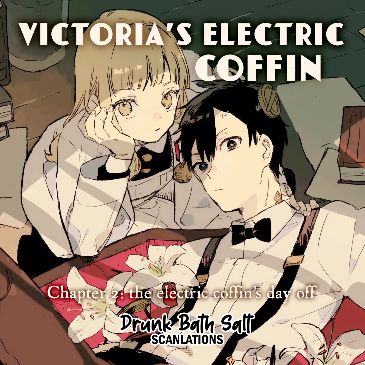 Victoria’s Electric Coffin Chapter 2 page 1 - Chapter 2: The Electric Coffin's day off