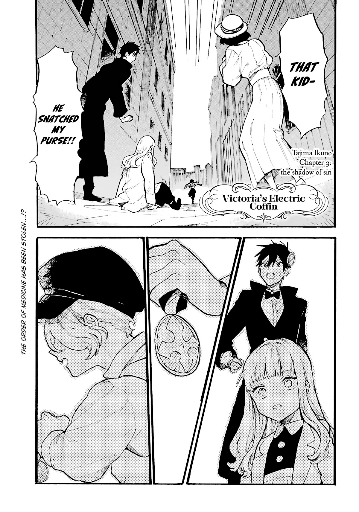 Victoria’s Electric Coffin Chapter 3 page 3 - Chapter 3: The Shadow of Sin