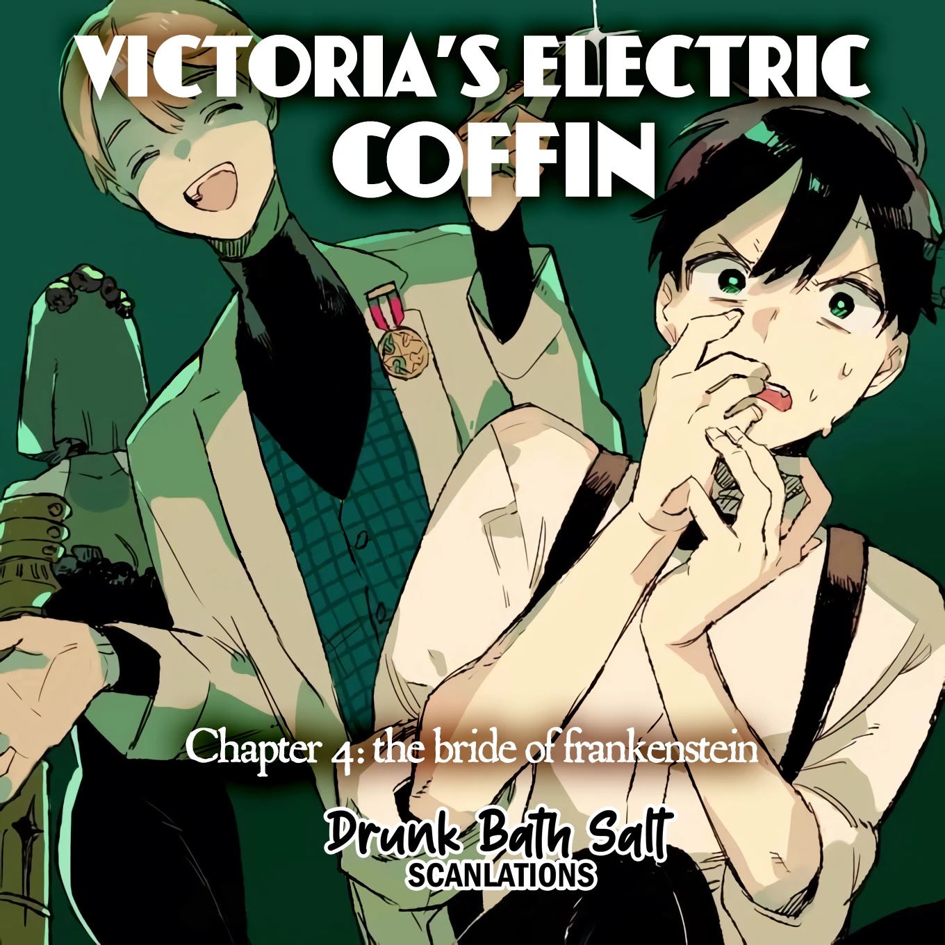 Victoria’s Electric Coffin Chapter 4 page 1 - Chapter 4: The Bride of Frankenstein