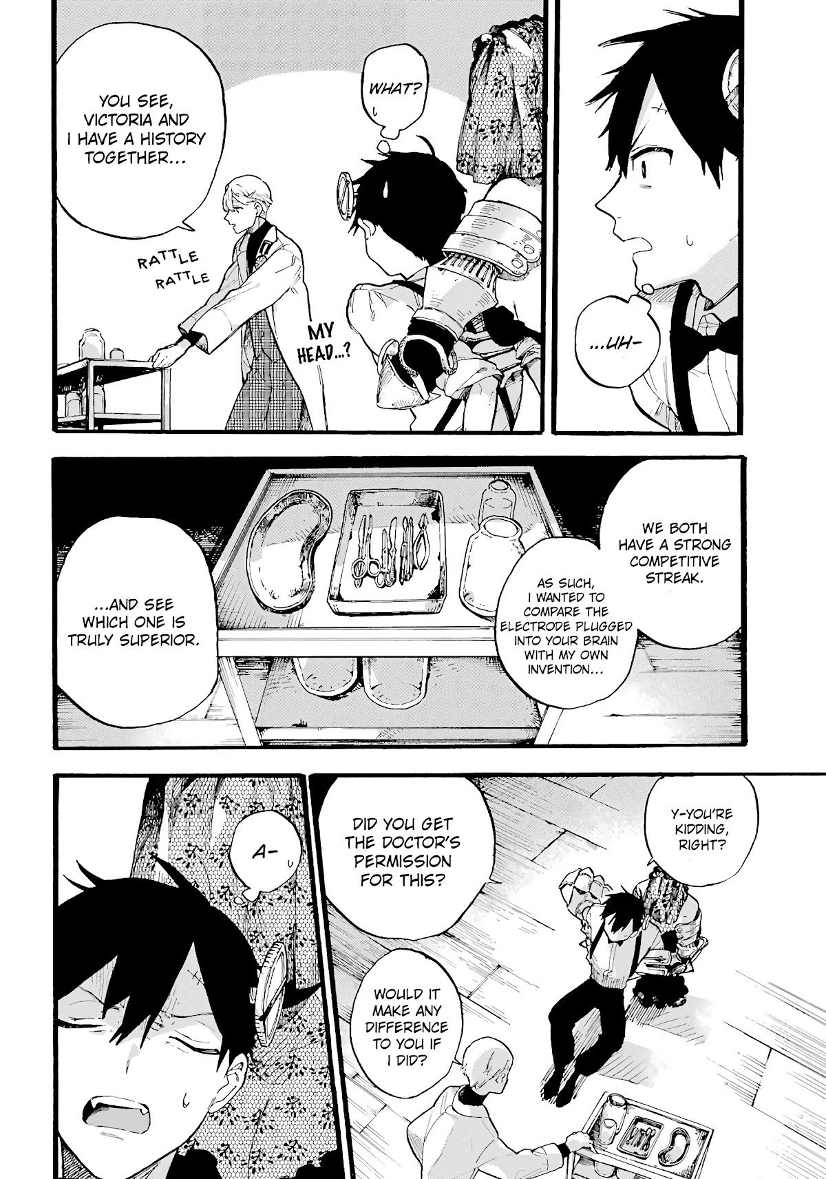 Victoria’s Electric Coffin Chapter 4 page 18 - Chapter 4: The Bride of Frankenstein