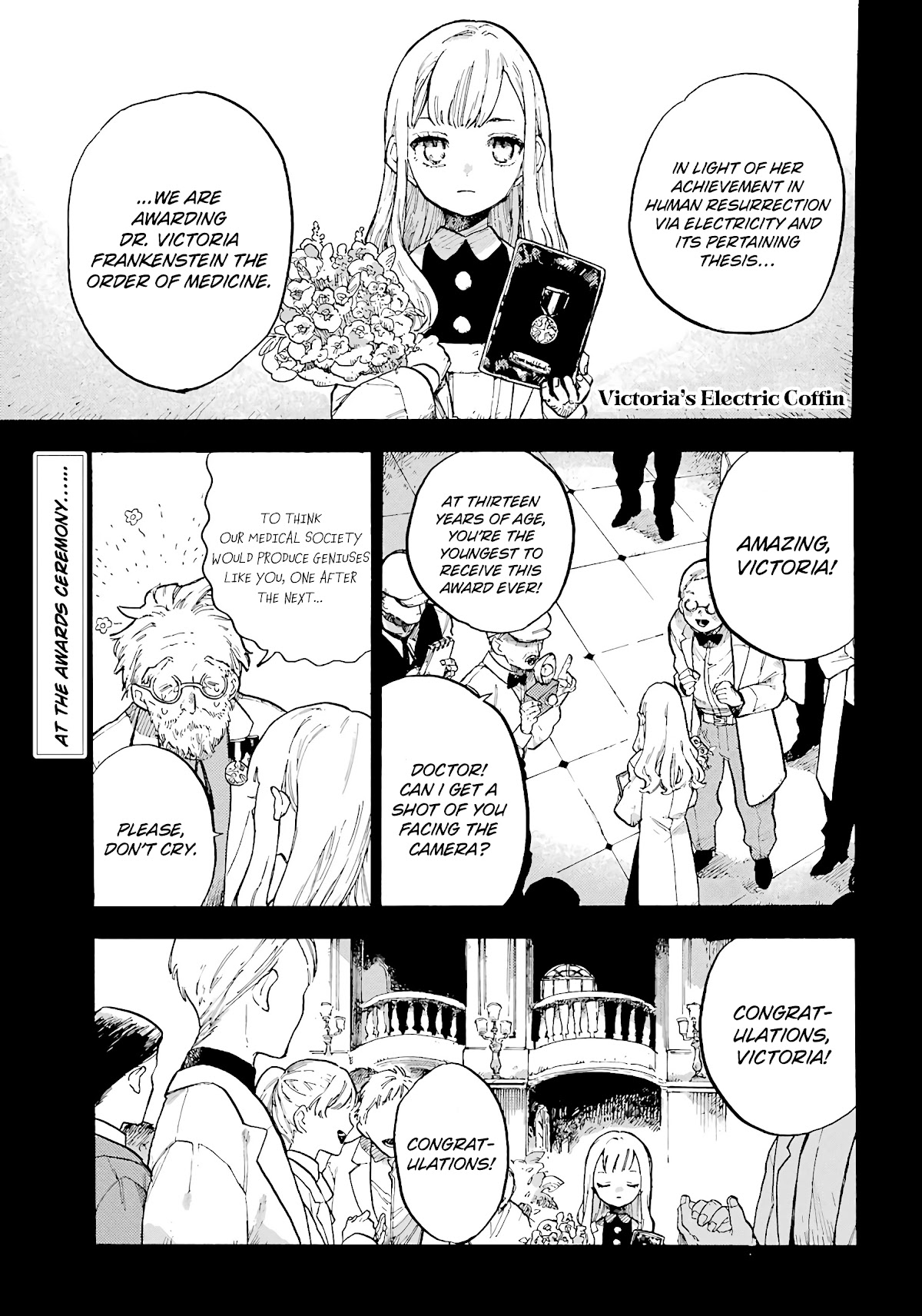 Victoria’s Electric Coffin Chapter 4 page 3 - Chapter 4: The Bride of Frankenstein