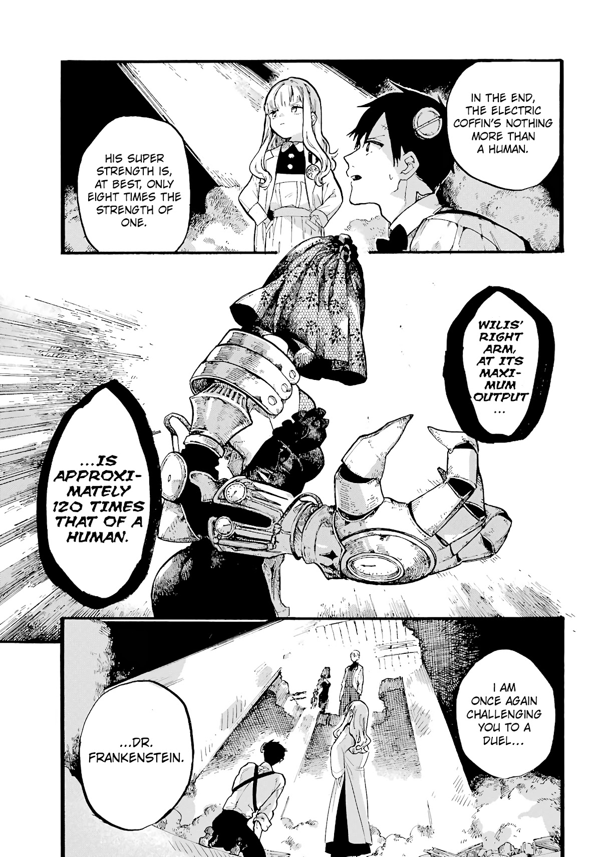 Victoria’s Electric Coffin Chapter 4 page 43 - Chapter 4: The Bride of Frankenstein