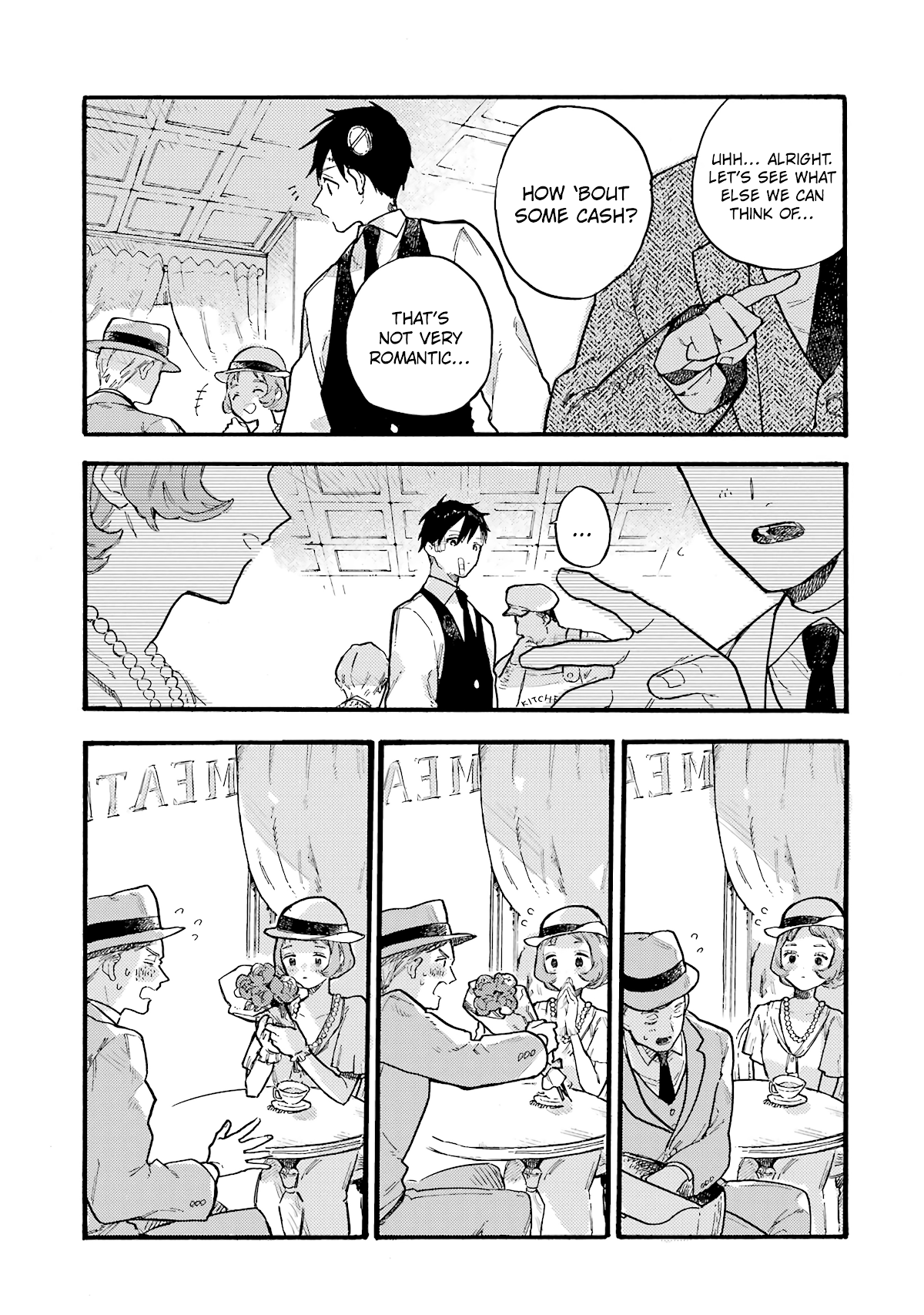 Victoria’s Electric Coffin Chapter 8.5 page 5 - Chapter 8.5: The Electric Coffin's First Part-time Job