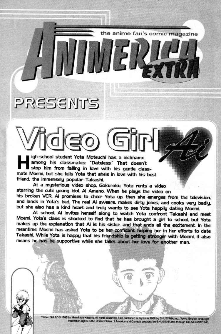 Video Girl Ai Chapter 5 page 1 - Chapter 5: The One Who Takes Care of You
