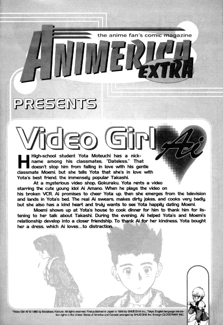 Video Girl Ai Chapter 6 page 1 - Chapter 6: The Day of Yota's First Date with Ai Wearing the Dress That He Gave Her