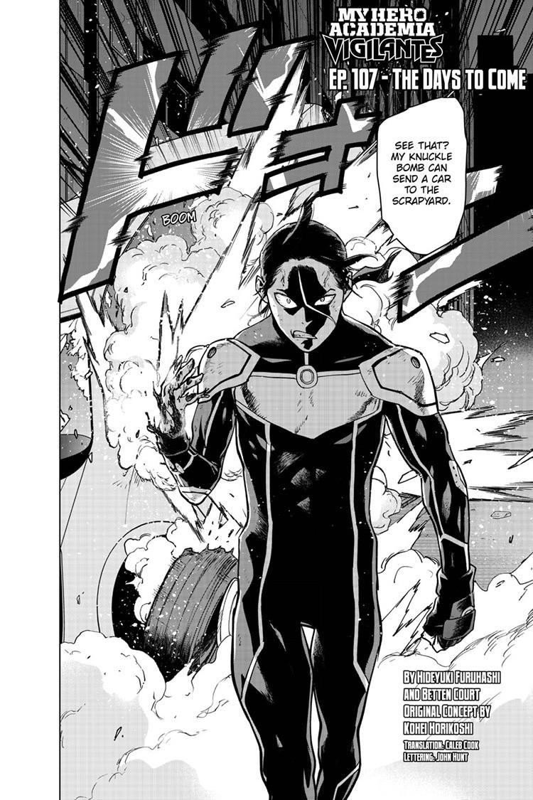 Vigilante: Boku no Hero Academia Illegals Chapter 107 page 2 - Chapter 107