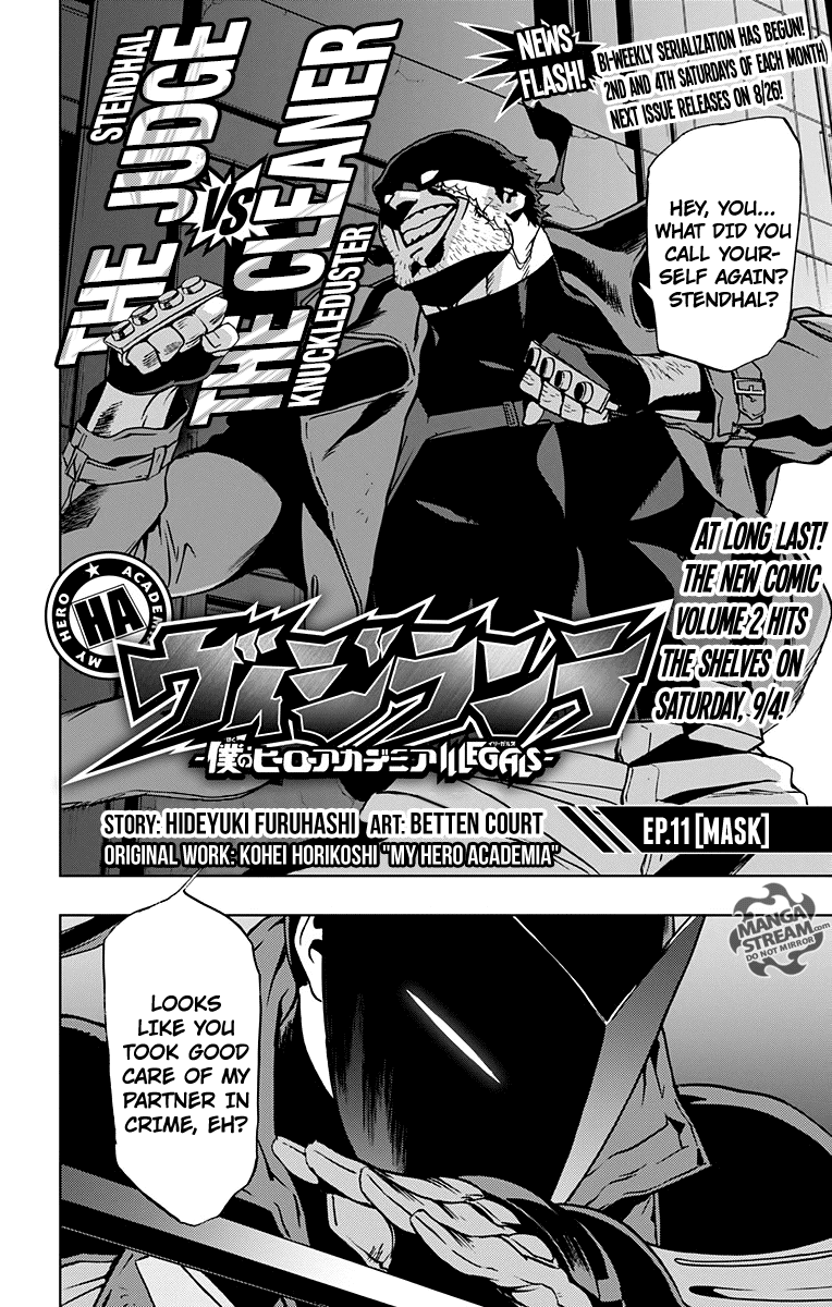 Vigilante: Boku no Hero Academia Illegals Chapter 11 page 3 - Chapter 11: Mask