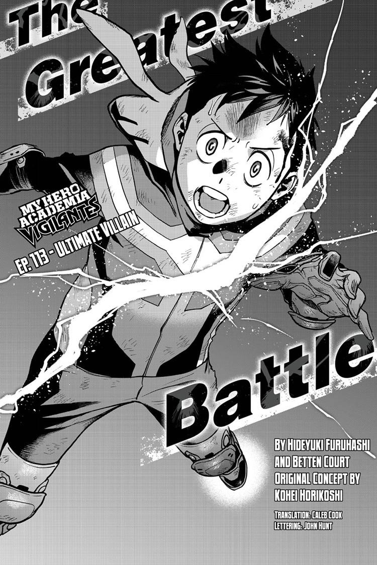 Vigilante: Boku no Hero Academia Illegals Chapter 113 page 1 - Chapter 113
