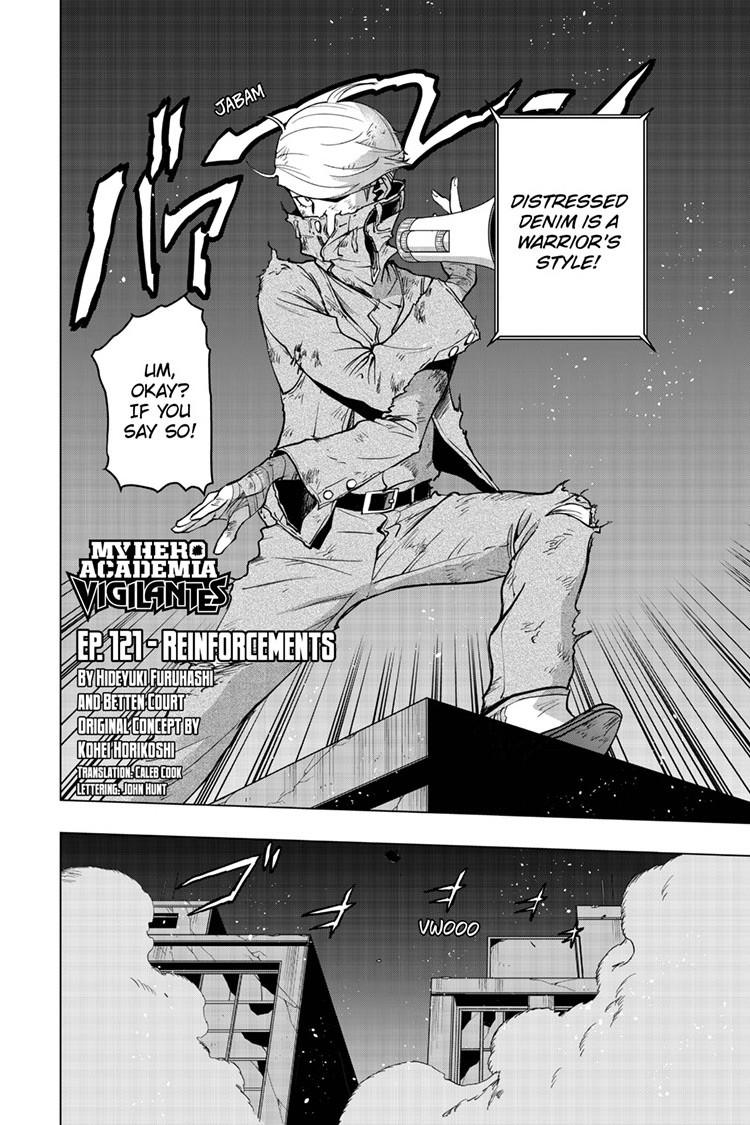 Vigilante: Boku no Hero Academia Illegals Chapter 121 page 2 - Chapter 121