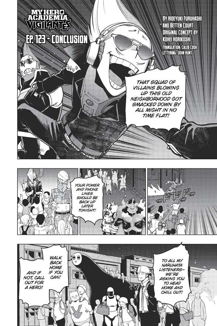 Vigilante: Boku no Hero Academia Illegals Chapter 123 page 2 - Chapter 123