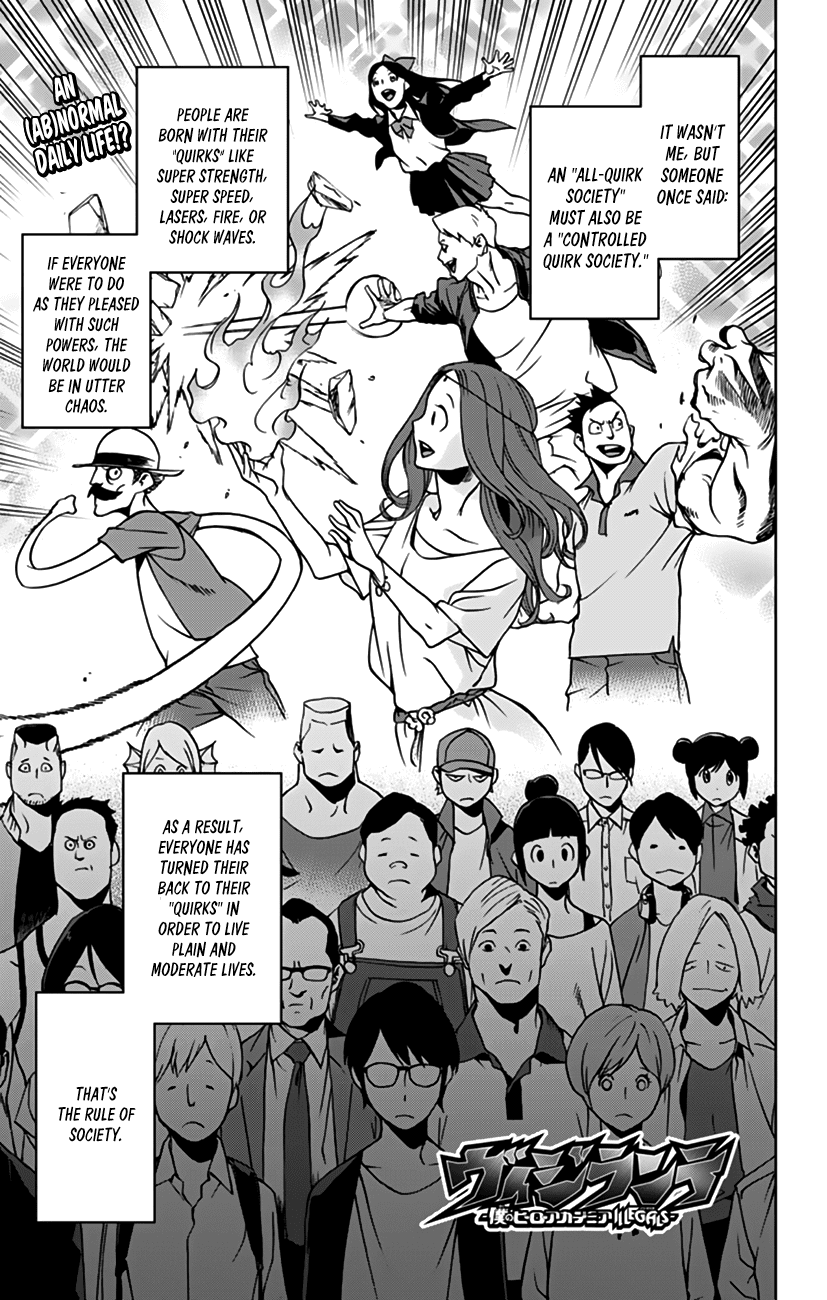 Vigilante: Boku no Hero Academia Illegals Chapter 3.3 page 1 - Chapter 3 v3 : Gentle-Man, Once More
