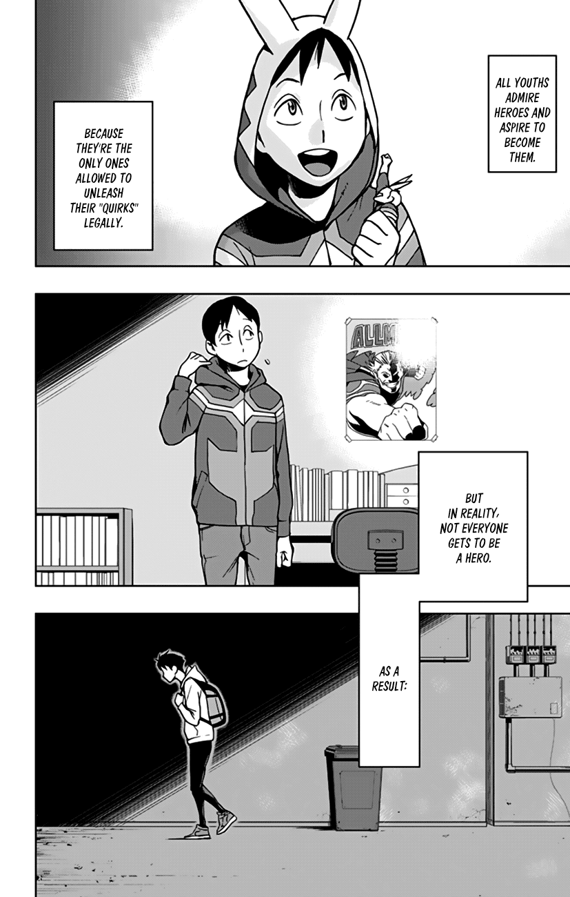 Vigilante: Boku no Hero Academia Illegals Chapter 3.3 page 4 - Chapter 3 v3 : Gentle-Man, Once More