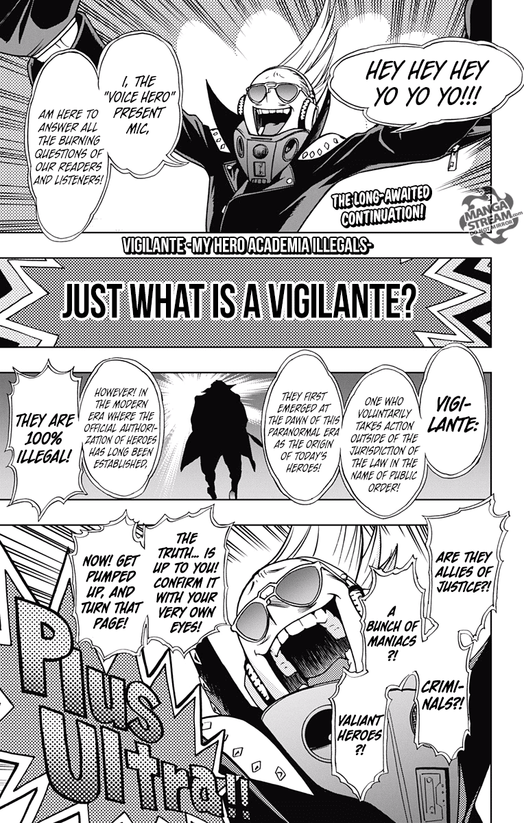 Vigilante: Boku no Hero Academia Illegals Chapter 4 page 1 - Chapter 4: True Face