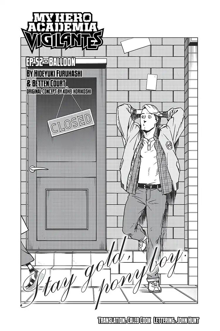 Vigilante: Boku no Hero Academia Illegals Chapter 52 page 1 - Chapter 52: Balloon