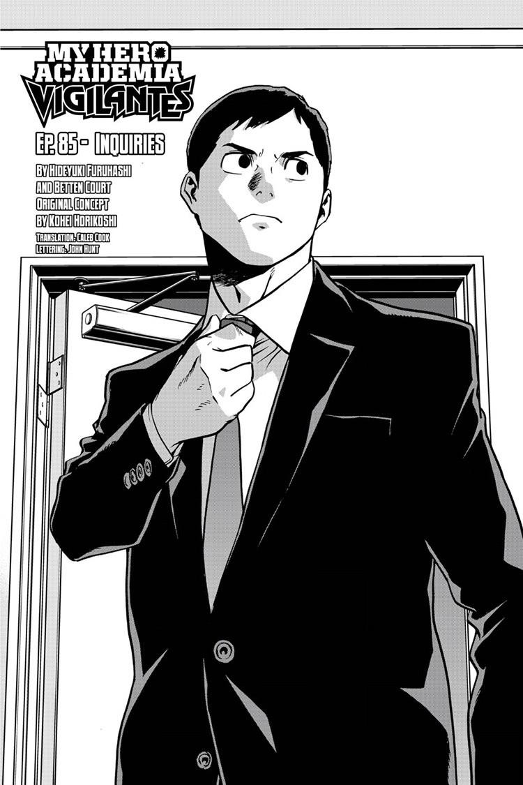 Vigilante: Boku no Hero Academia Illegals Chapter 85 page 1 - Chapter 85