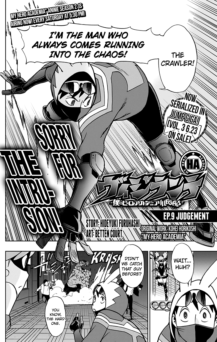 Vigilante: Boku no Hero Academia Illegals Chapter 9 page 3 - Chapter 9: Judgement