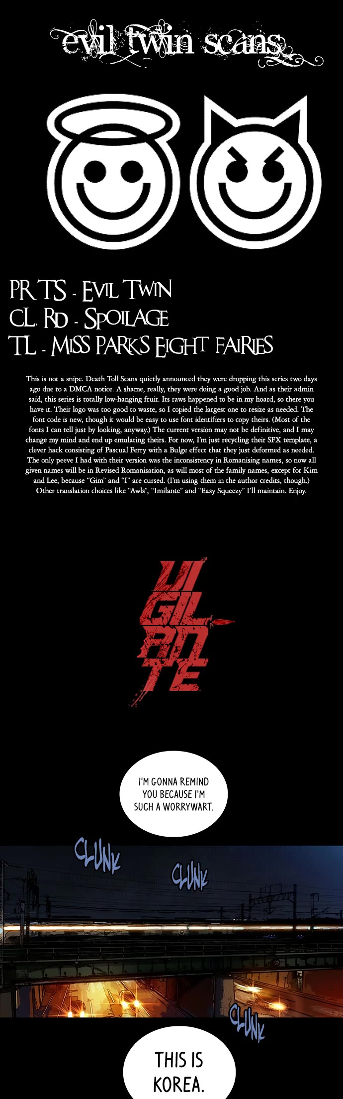 Vigilante Chapter 107 page 1 - Chapter 107