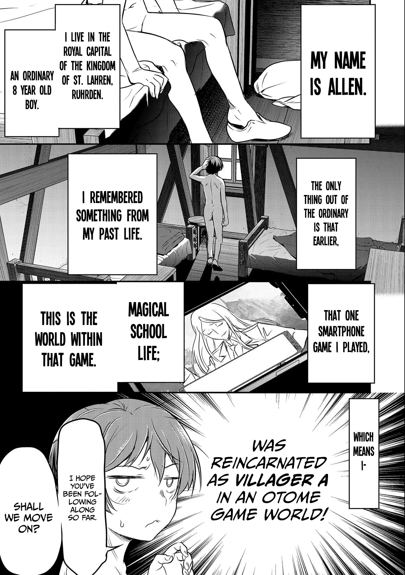 Villager A Wants to Save the Villainess no Matter What! Chapter 1 page 11 - Chapter 1: Records of Past Lives