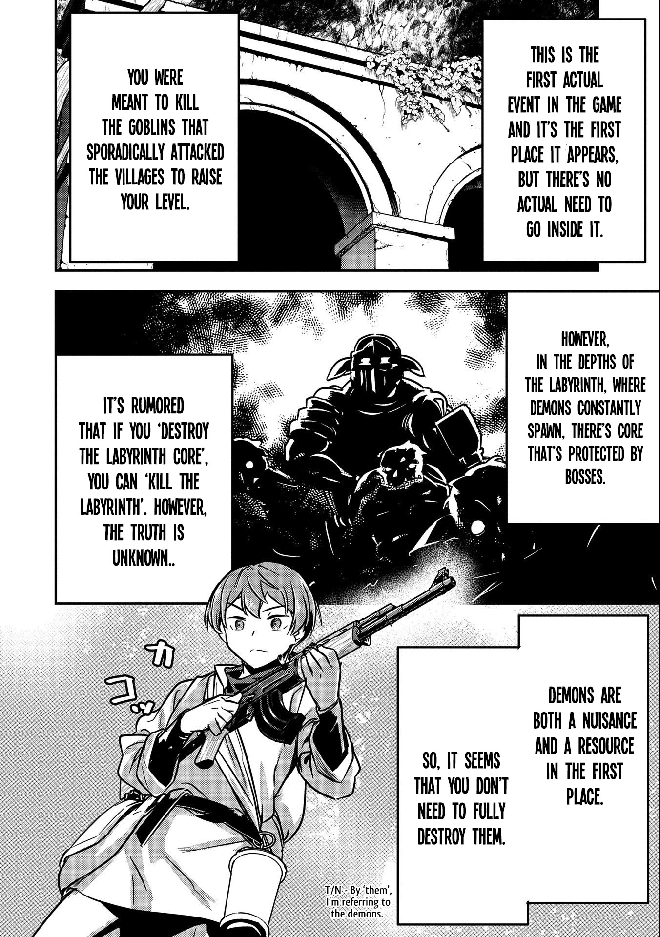 Villager A Wants to Save the Villainess no Matter What! Chapter 10 page 13 - Chapter 10: The Goblin Labyrinth