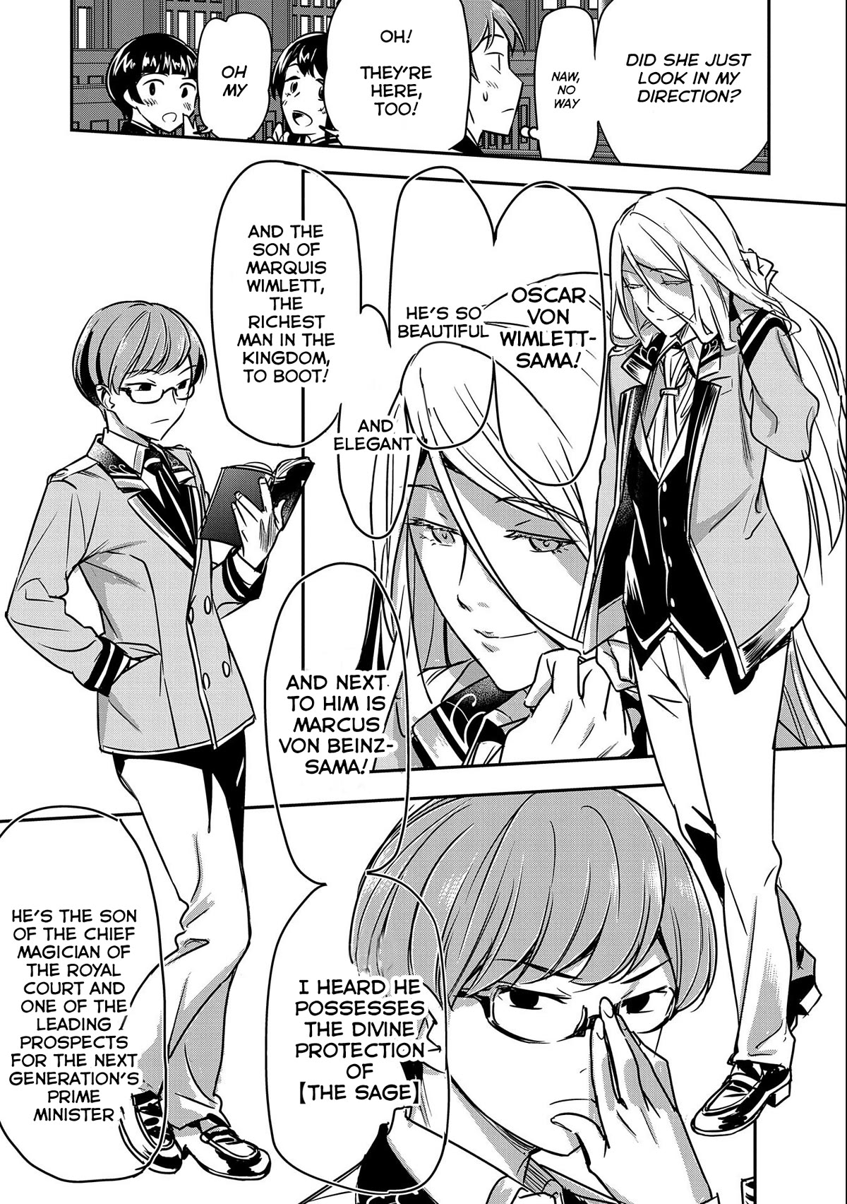 Villager A Wants to Save the Villainess no Matter What! Chapter 16 page 10 - Chapter 16: Starting High School