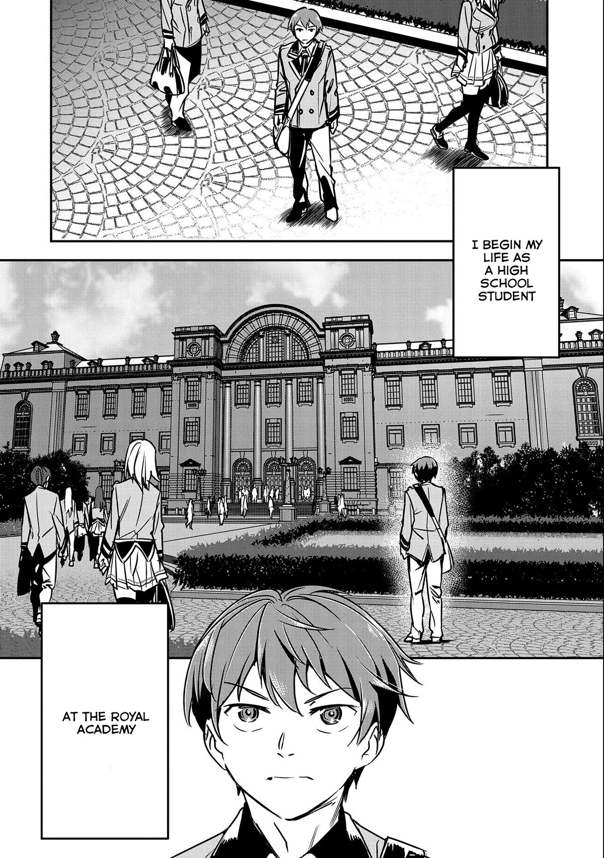 Villager A Wants to Save the Villainess no Matter What! Chapter 16 page 6 - Chapter 16: Starting High School