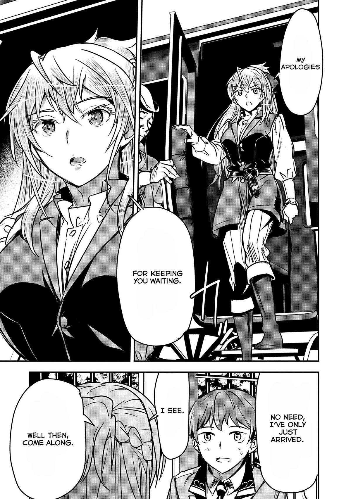Villager A Wants to Save the Villainess no Matter What! Chapter 18 page 4 - Chapter 18: The Future Queen