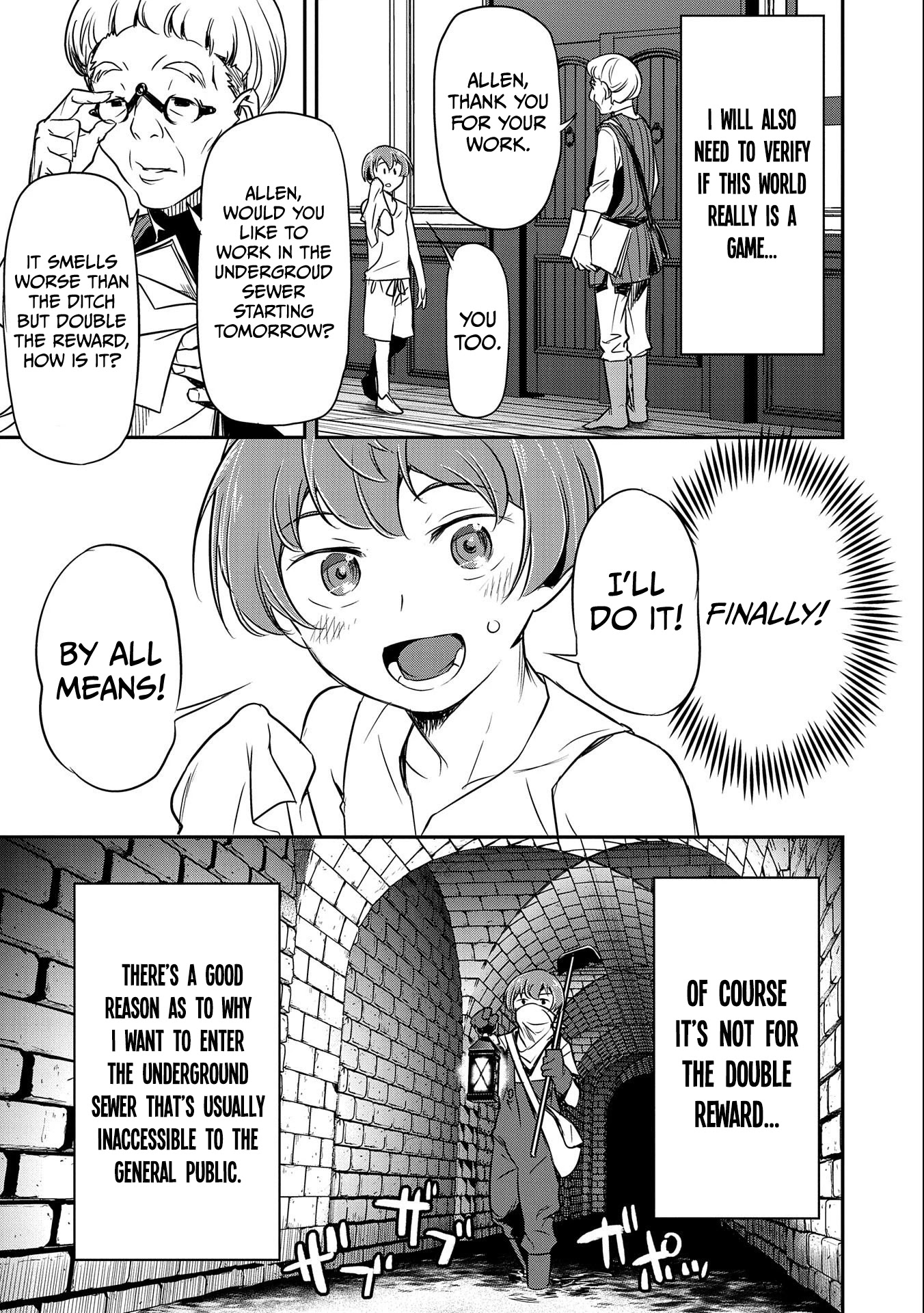 Villager A Wants to Save the Villainess no Matter What! Chapter 2 page 10 - Chapter 2: Cleaning out mud from a ditch