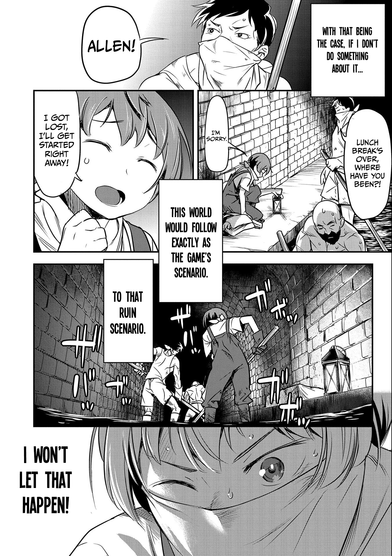 Villager A Wants to Save the Villainess no Matter What! Chapter 2 page 17 - Chapter 2: Cleaning out mud from a ditch