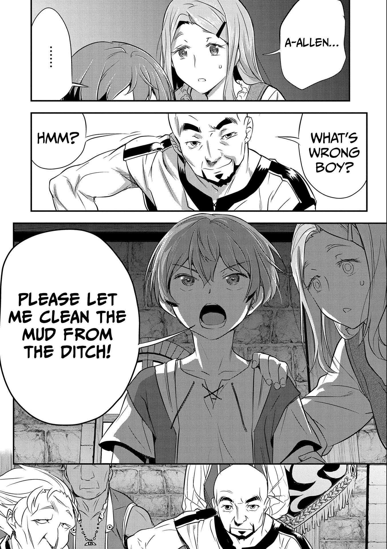 Villager A Wants to Save the Villainess no Matter What! Chapter 2 page 3 - Chapter 2: Cleaning out mud from a ditch