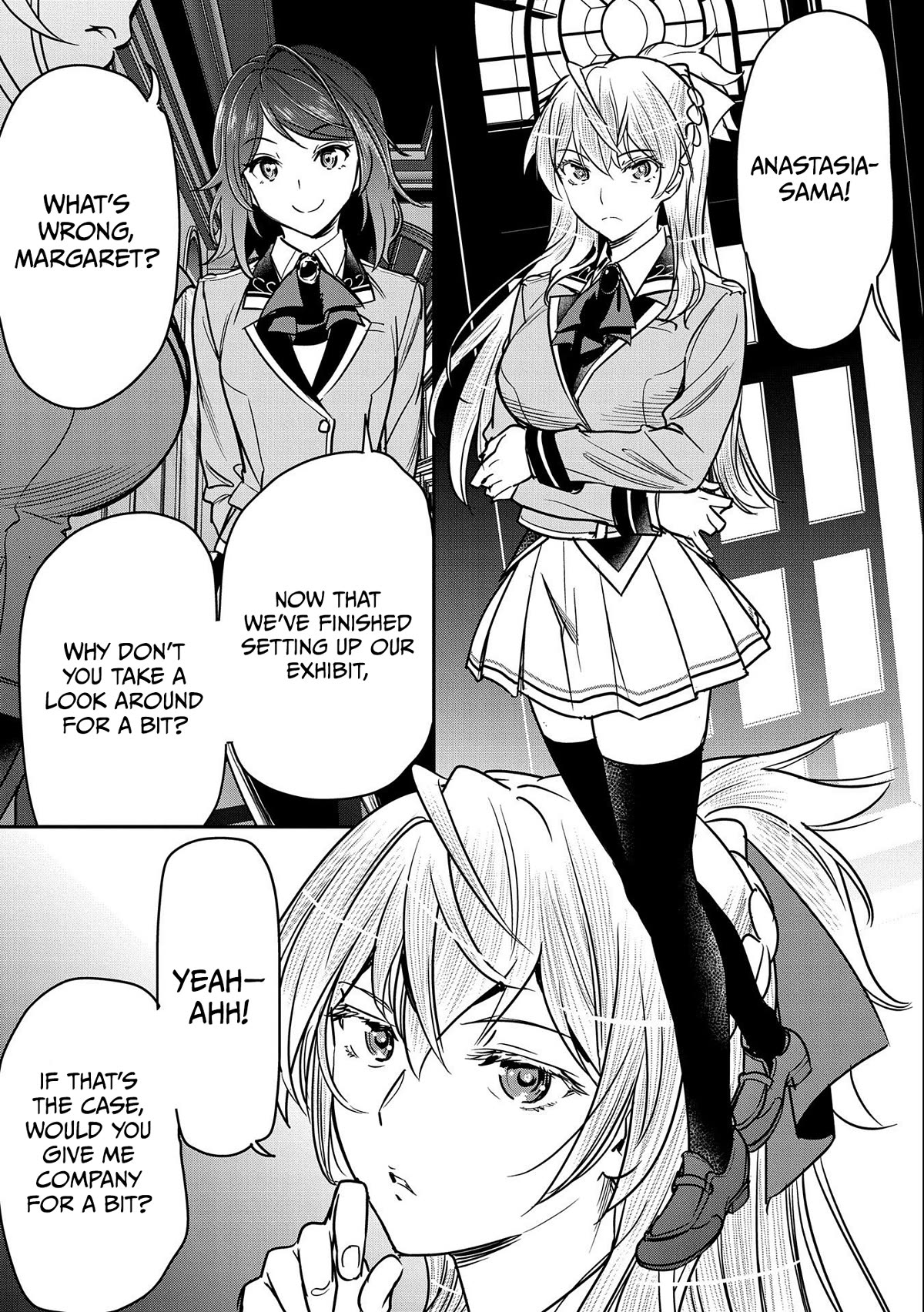Villager A Wants to Save the Villainess no Matter What! Chapter 20 page 4 - Chapter 20: Cultural Festival